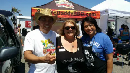 Harry Soo of Slap 'Yo Daddy and Donna Fong of Butcher's Daughter. So many comp wins between these two pitmasters.