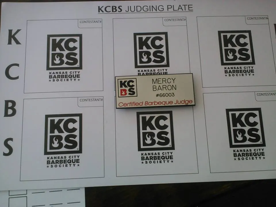 KCBS BBQ Barbeque Barbque