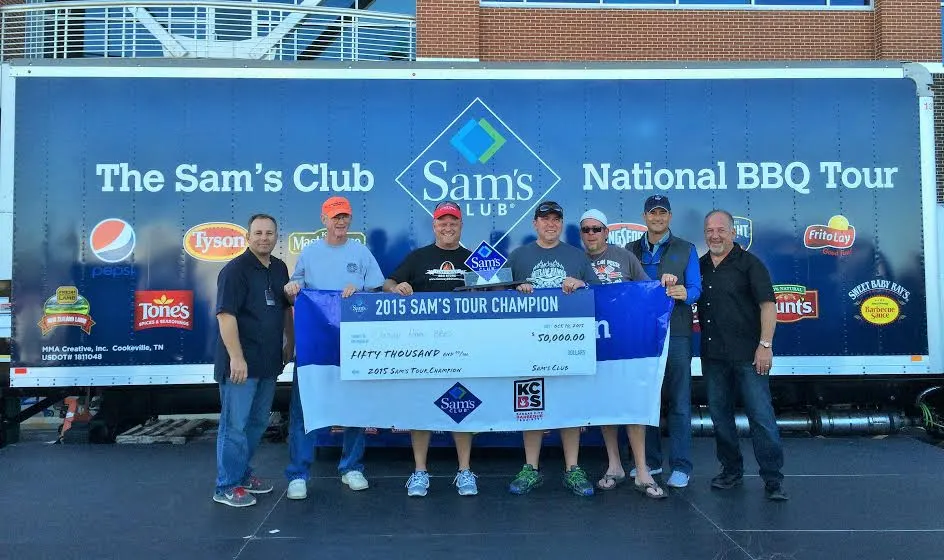 Outlaw Hogs BBQ of St. Louis. 2015 Winners of the Sam's Club National Tour. $50k prize!