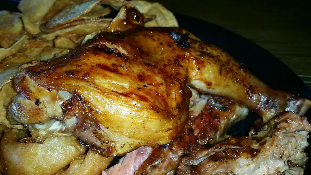 Tender smoked chicken