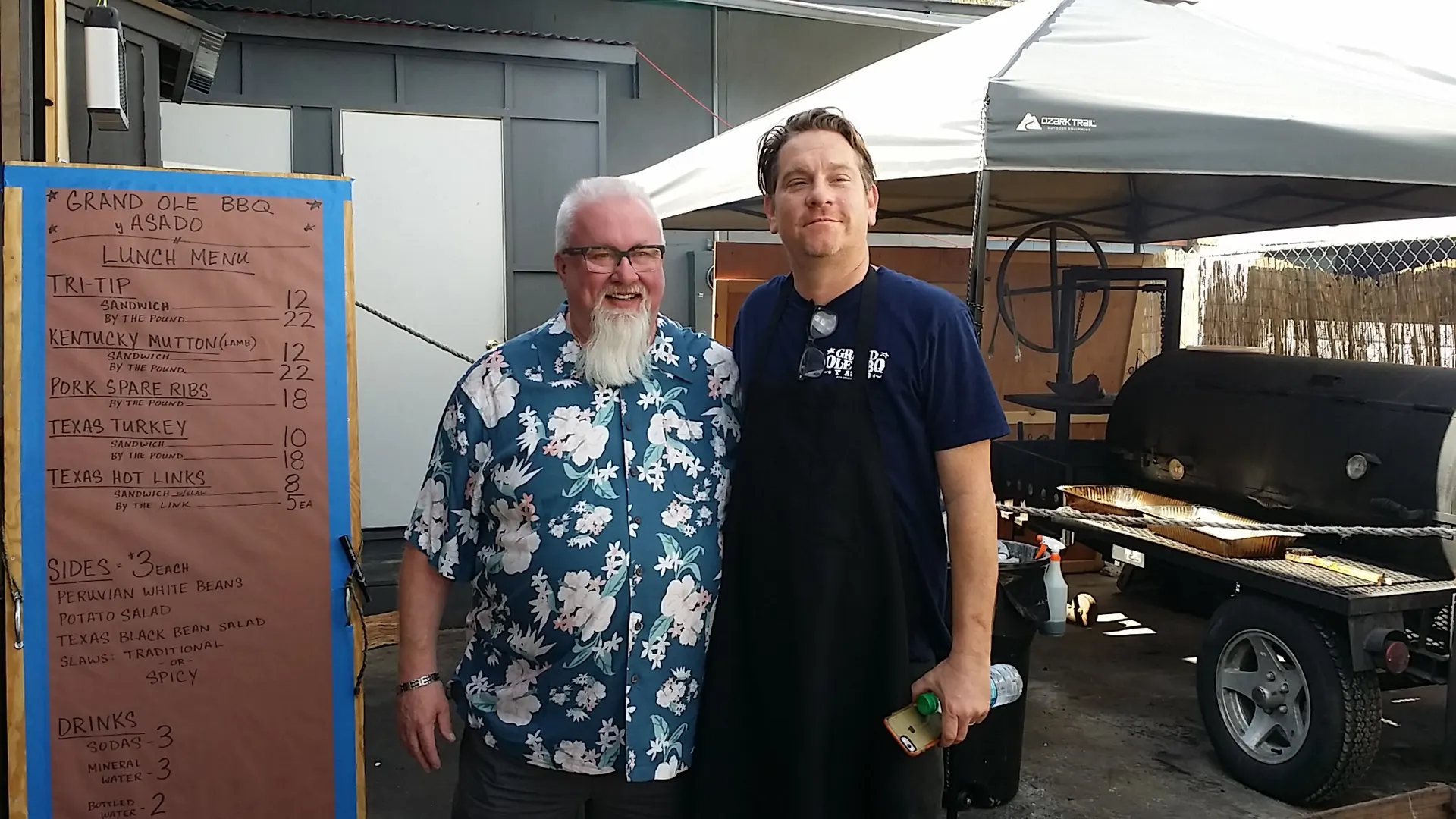 Ray Lampe and Andy Harris