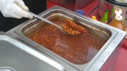 beans with